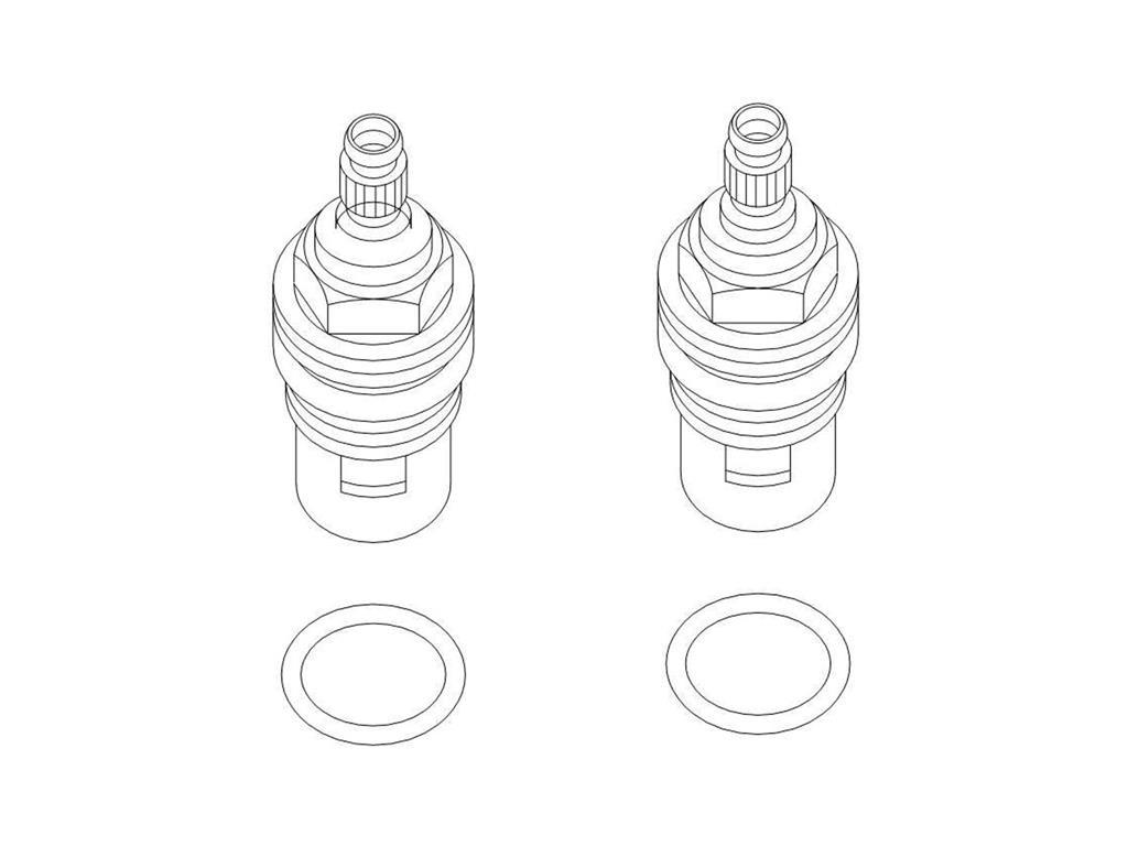 Rep.Set keramični notranji del 1/2"